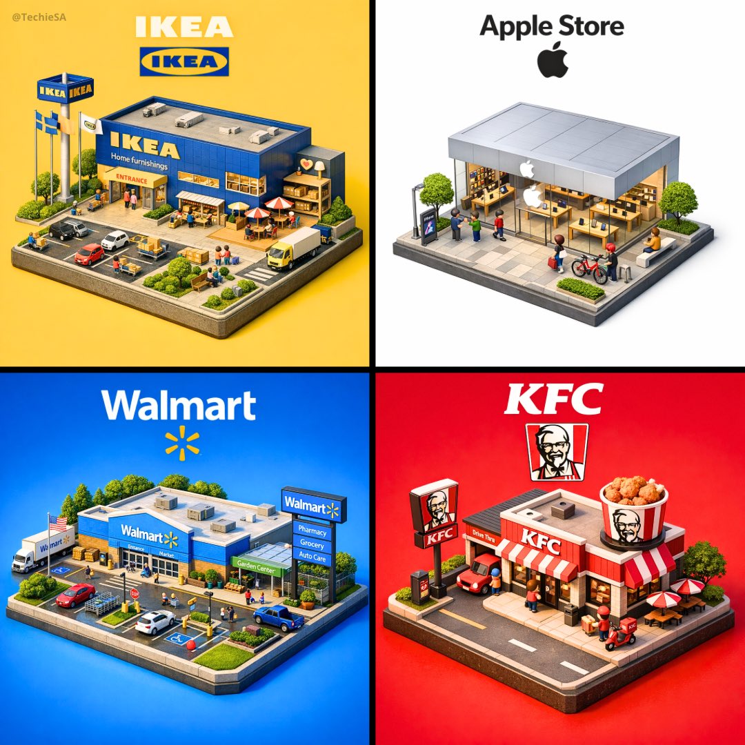 Present a clear, 45° top-down isometric miniature 3D cartoon diorama of the [BRAND], with soft r