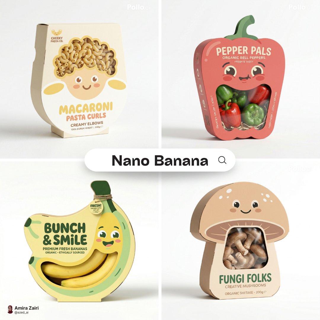 Playful designer packaging for [product name], creative box shaped like the product, integrated 