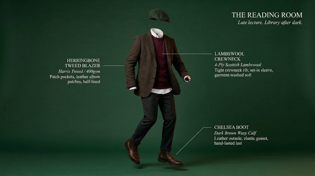 Complete [STYLE] outfit floating in its exact worn position around an invisible body with every  3