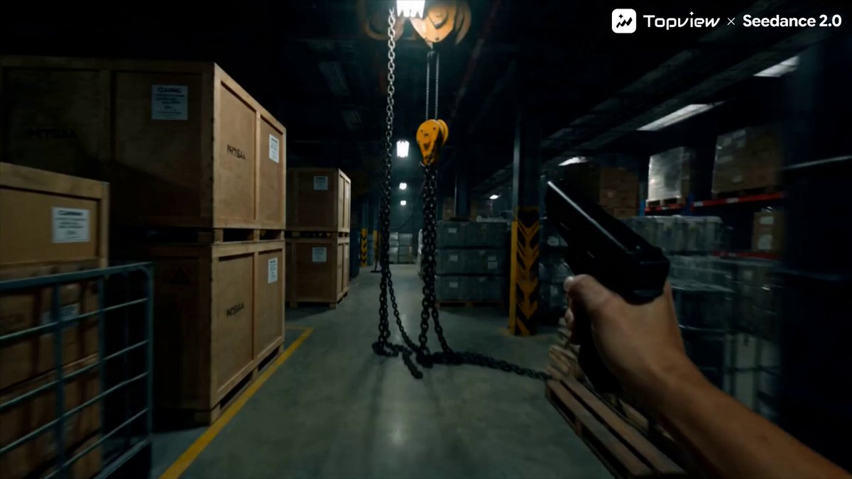 15-second First-Person Action Movie Short Film: 8 shots with extremely intense handheld POV. The