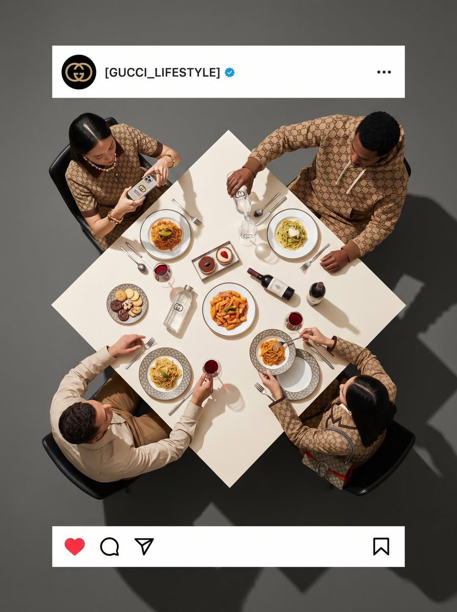 Ultra-wide-angle hyper-realistic shooting in top-down mode. A group of 4 real people sitting at  4