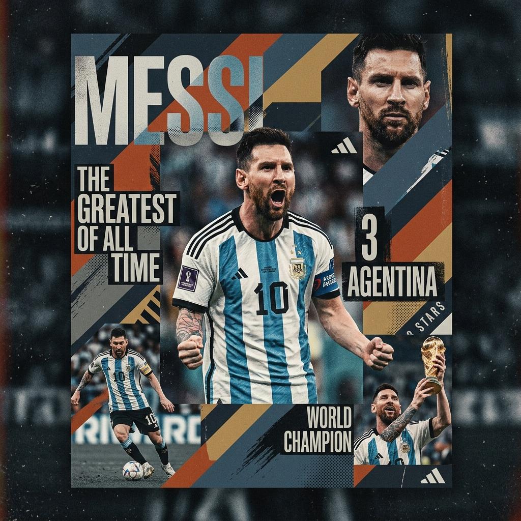 Create a digital modern maximalism style sports collage of [TEAm Name] [Player name] visuals wit 4