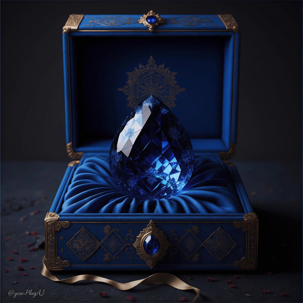 Create a hyper-realistic luxury product photography scene featuring [LUXURY OBJECT] displayed in 3