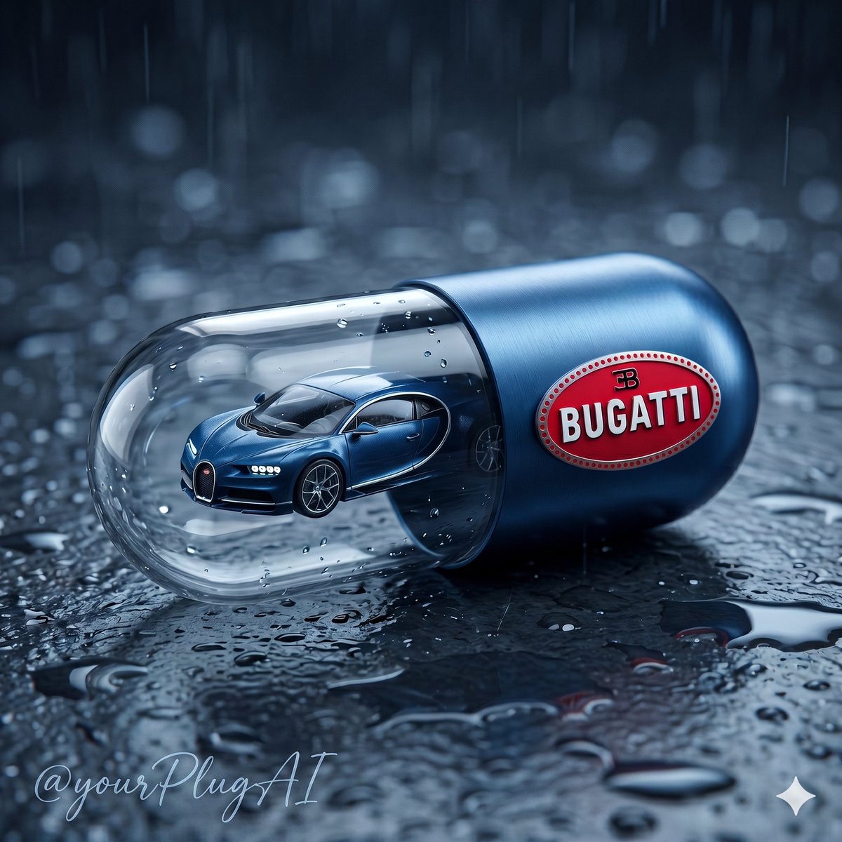 A hyper-realistic macro commercial product photograph of a large [capsule/dome/display object] d 4