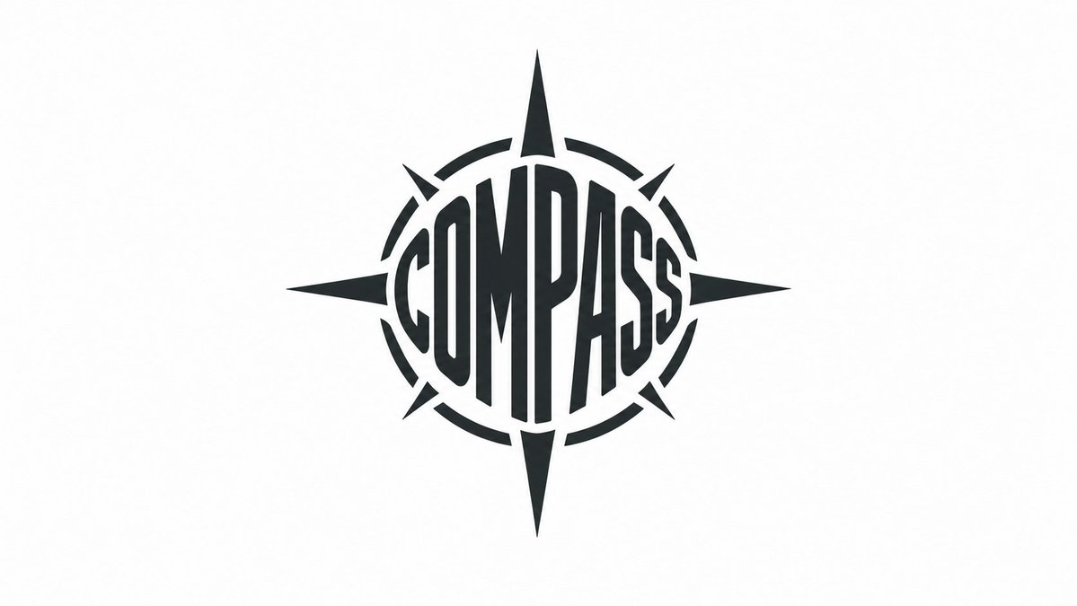 Design a clever typography logo where the brand name [BRAND NAME] merges together to form the si 3