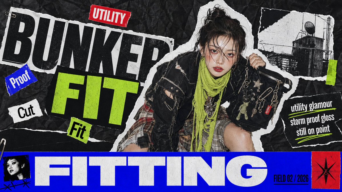Create a 9:16 K-pop apocalypse ransom zine poster featuring [SUBJECT] [SUBJECT_ACTION], styled i 2