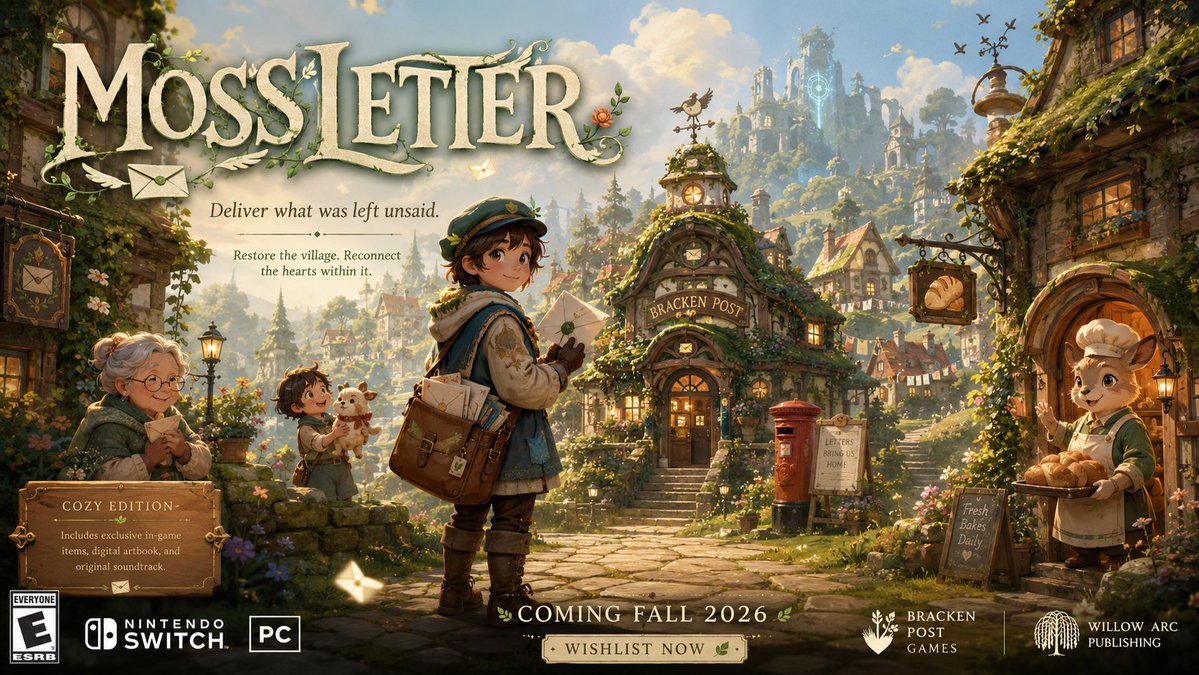Create a premium, highly believable Fictional Game Launch Key Art poster for an imaginary game c 3