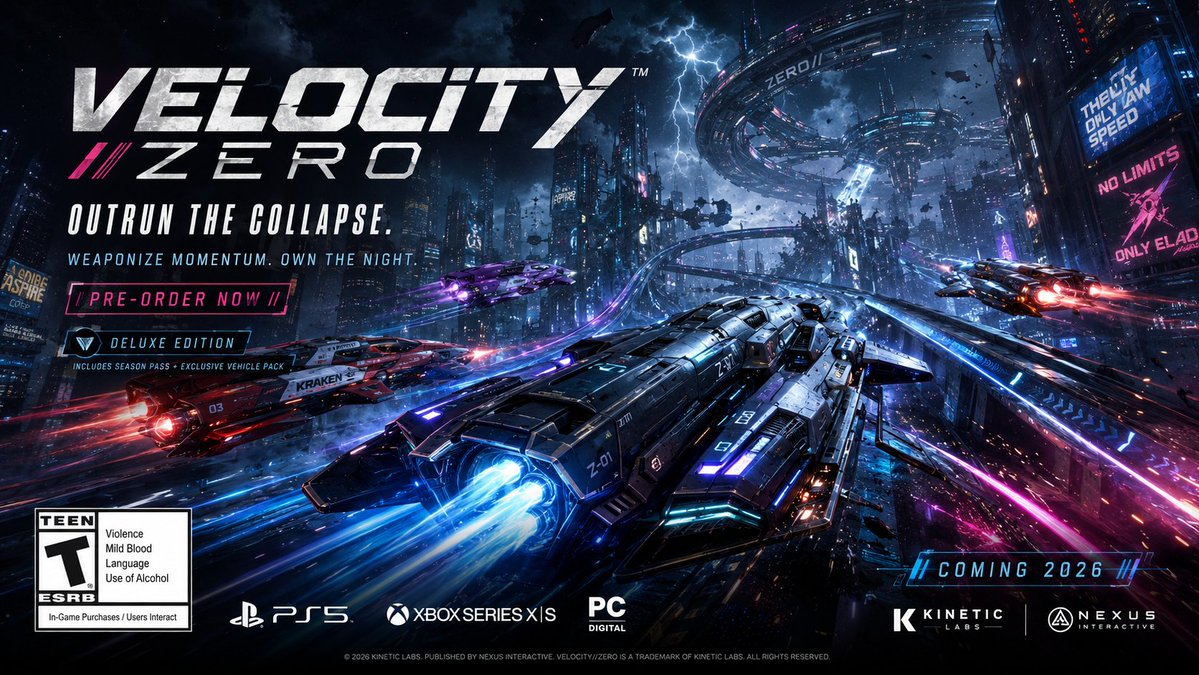 Create a premium, highly believable Fictional Game Launch Key Art poster for an imaginary game c 4