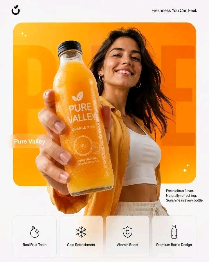 Create a photorealistic premium product campaign poster in a 4:5 vertical aspect ratio. 2