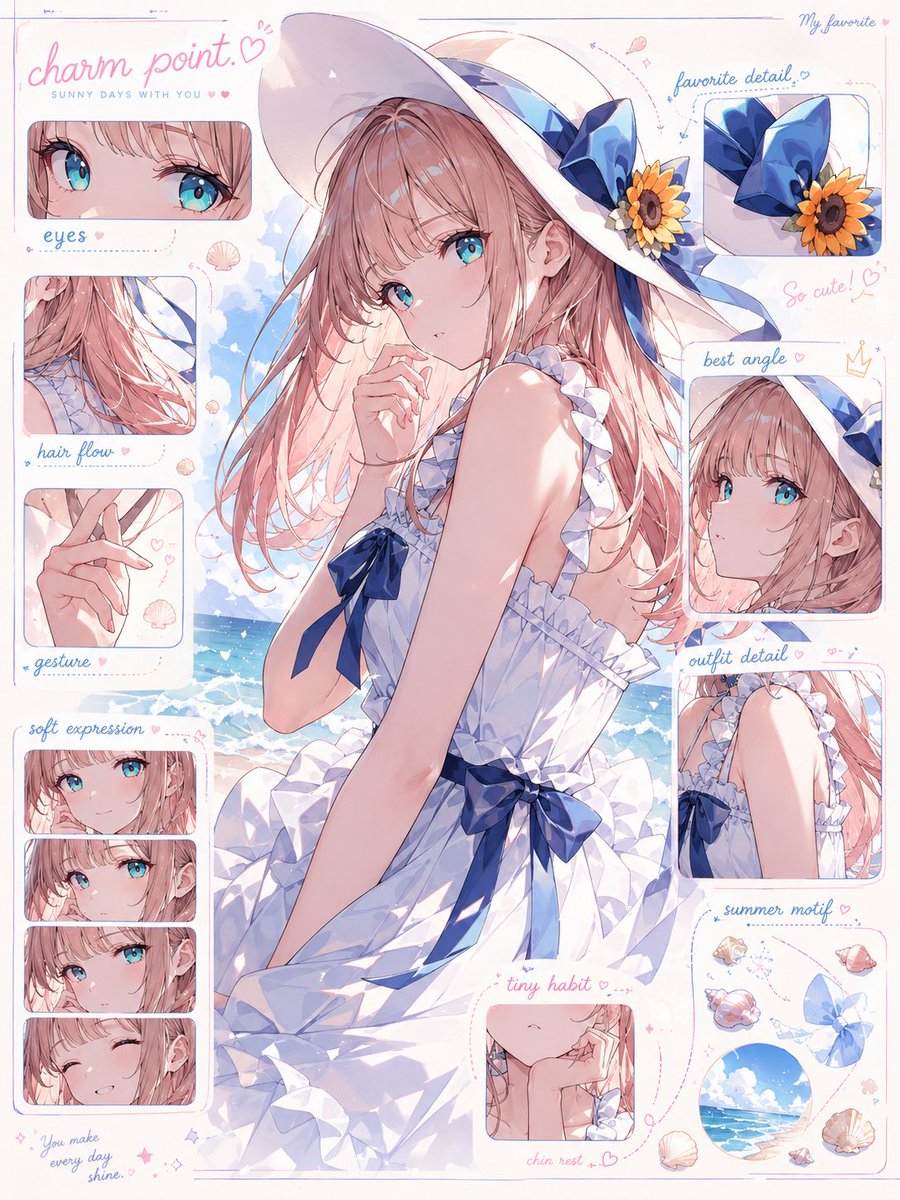 入力されたキャラクター画像をもとに、