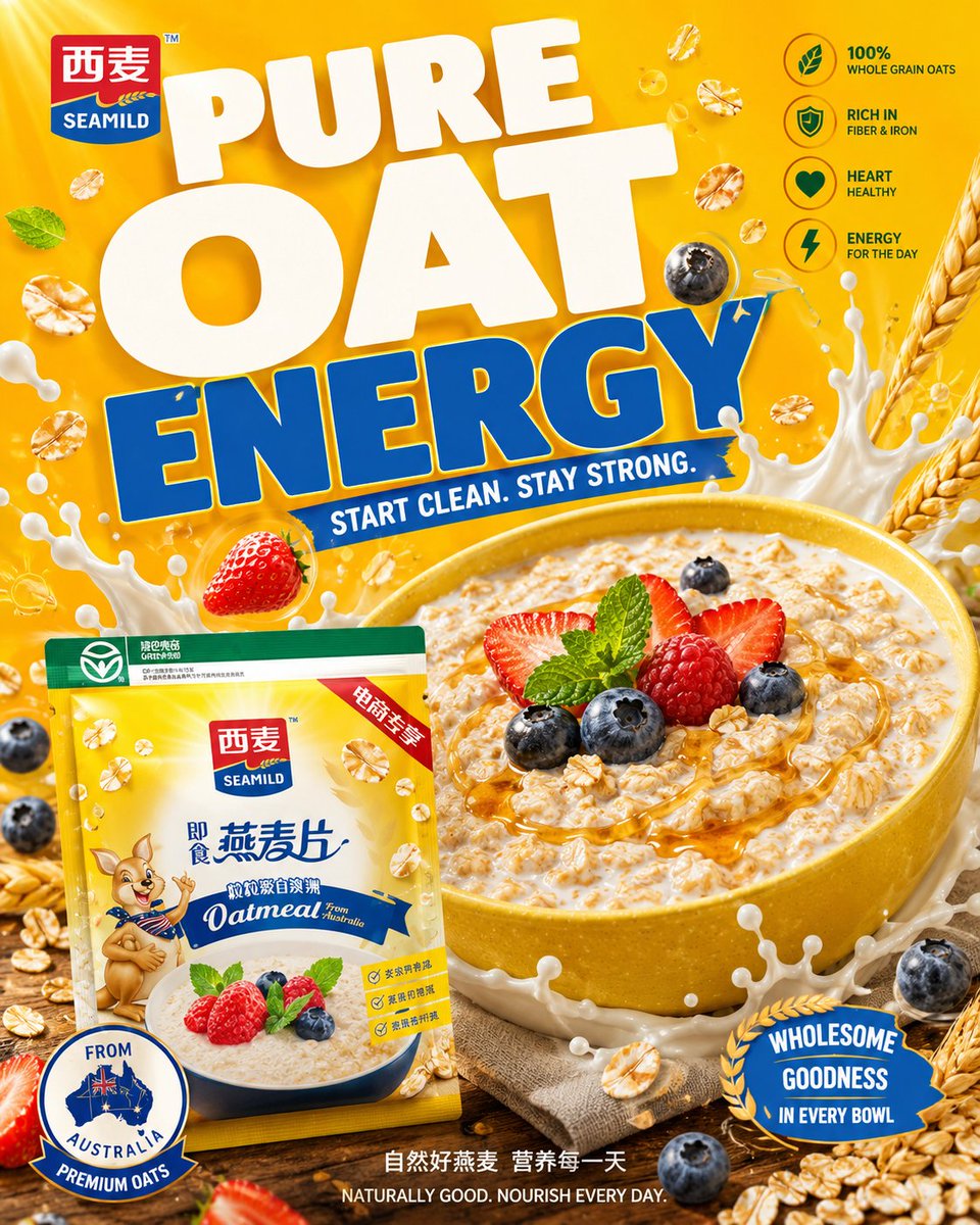 GOLDEN MORN VIRAL FMCG POSTER CAMPAIGN SYSTEM 4