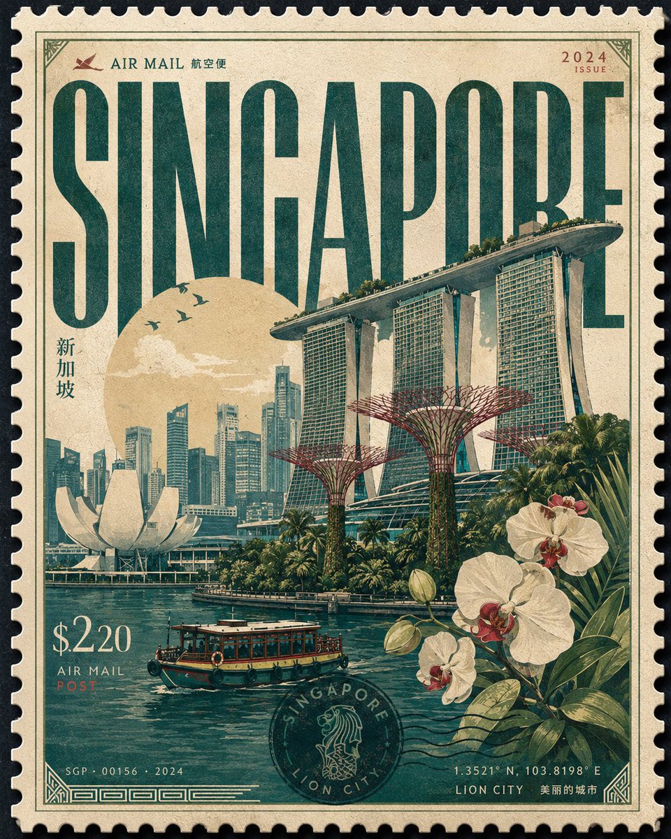 Design a premium 4:5 collectible postal-stamp poster for [CITY], where the entire composition is 2