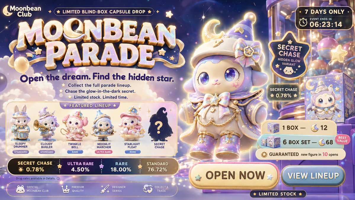 Create a premium, highly believable Lootbox / Capsule Drop Ad for an imaginary drop called STARF 2
