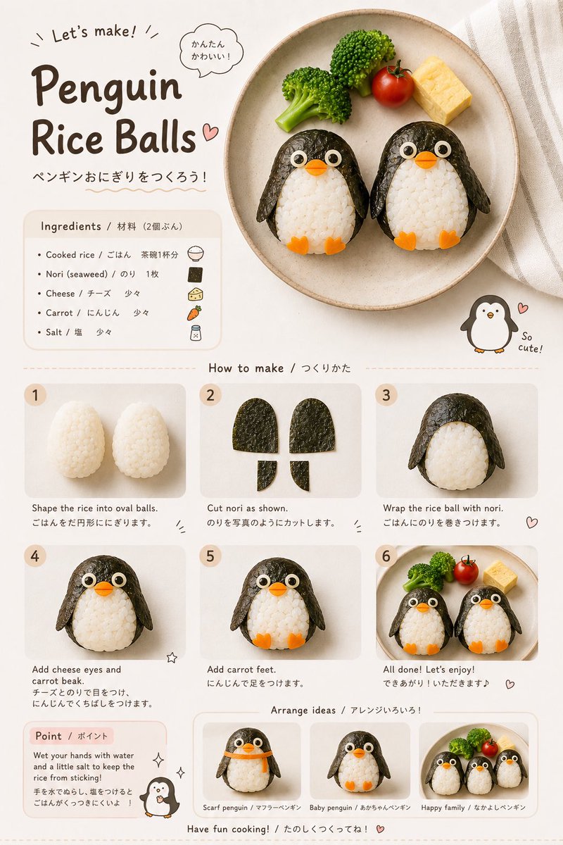 Create a realistic children’s food-art recipe infographic in a minimalist Japanese/Korean café a 4