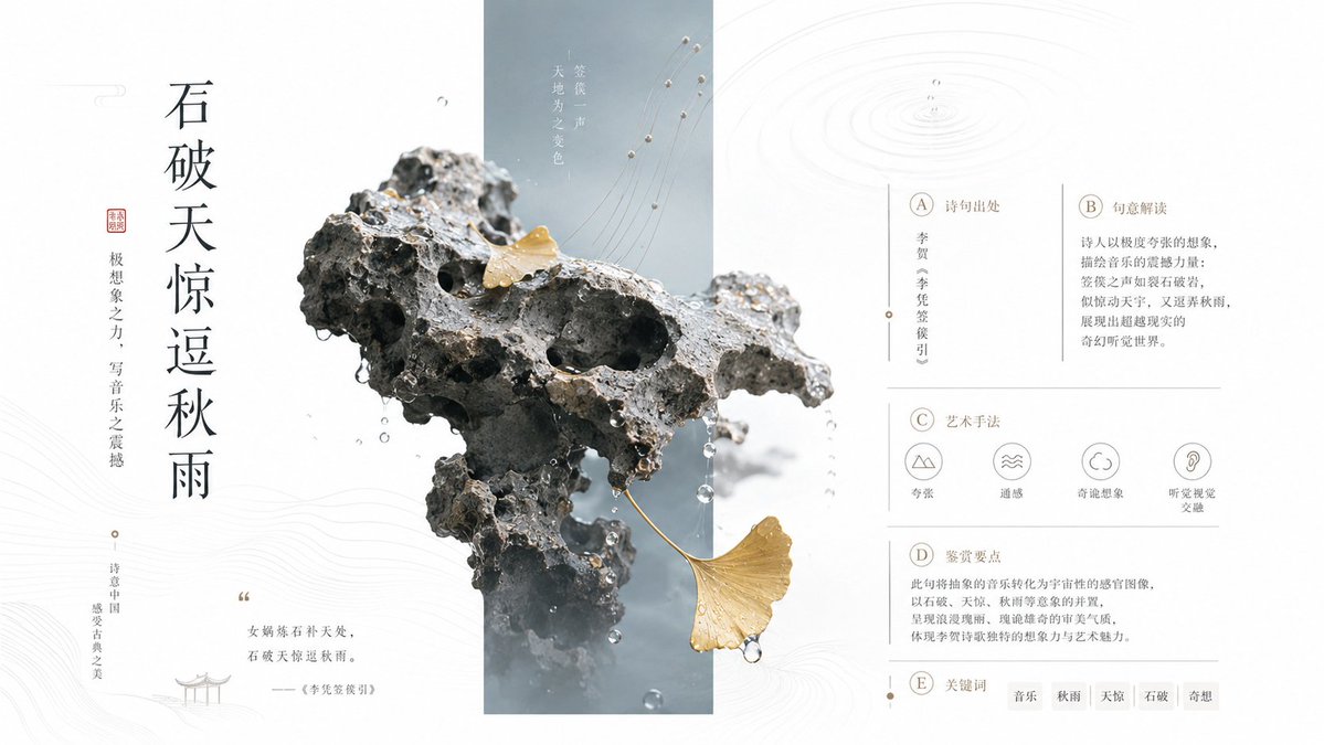 设计一张具有高级商业审美的极简海报，核心视觉语言是“真实物象穿越几何情绪窗口”。画面中设置一个窄长的低饱和色块，作为视觉锚点和空间容器，色块颜色根据主题选择柔和浅色，如雾蓝、浅青、米白、淡粉、 2
